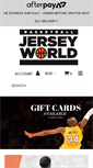 Mobile Screenshot of basketballjerseyworld.com